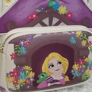 NWT Loungefly Tangled (reduced slight flaw) Rapunzel 10 year anniversary edition Loungefly | Bags | Nwt Loungefly Tangled Reduced Slight Flaw  main image 2